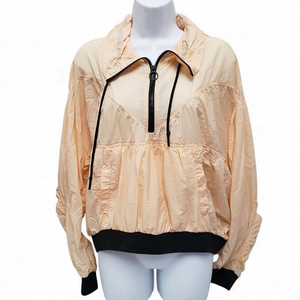 Zara Womens Water Repellent Hoodie Jacket Size Medium Lightweight - Picture 1 of 10